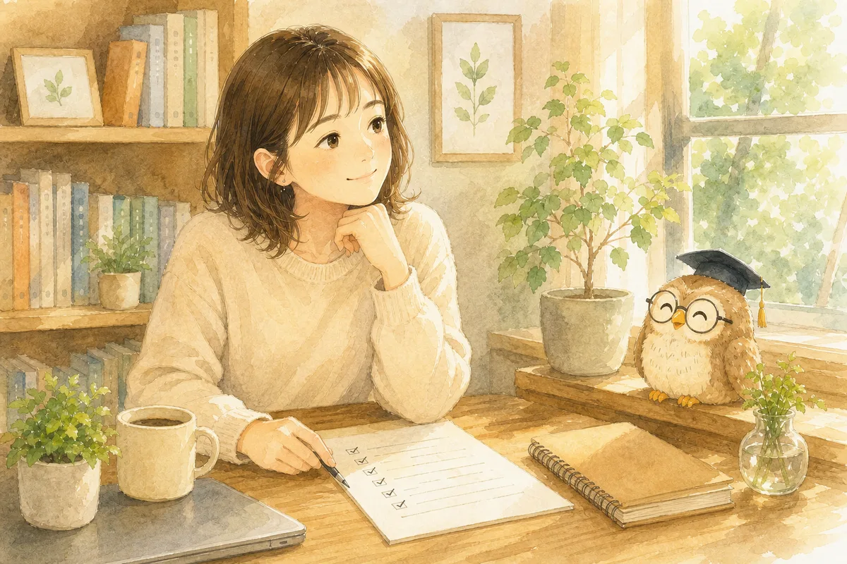 やさしい日本語に言い換えができて、安心した表情の相談者
